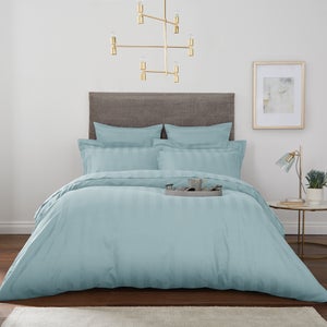 Hotel Stripe 230 Thread Count 100 Cotton Duvet Cover
