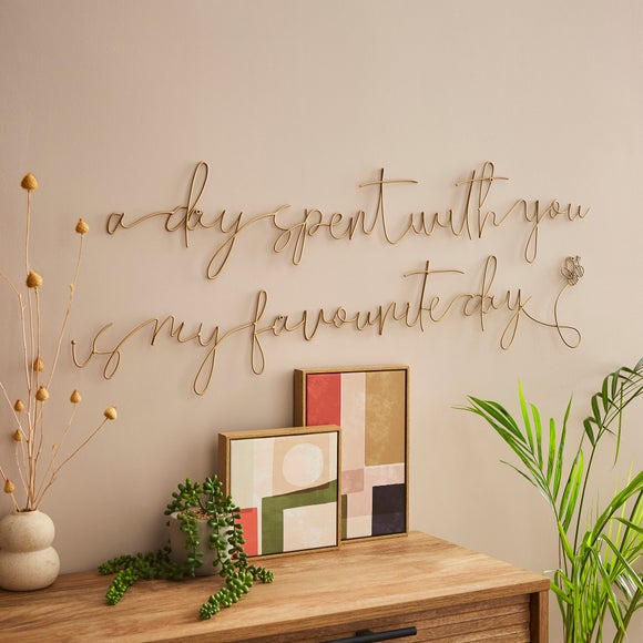 Winnie The Pooh 'A Day Spent' Wire Wall Art