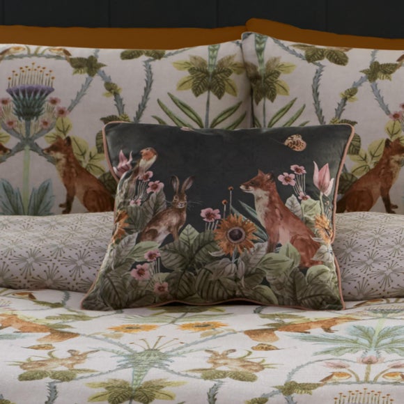 Click to view product details and reviews for Foxdale Woodland Square Filled Cushion.