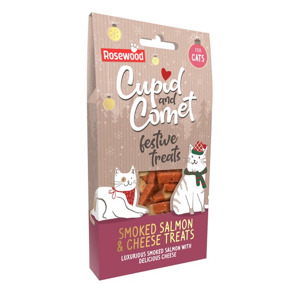 Rosewood Smoked Salmon & Cheese Cat Treats,70g
