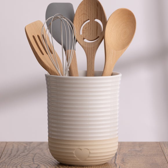 Click to view product details and reviews for Mason Cash Rustic Charm Utensil Pot.
