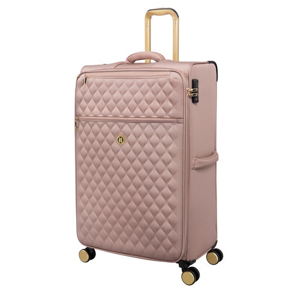 IT Luggage Glimmering Soft Shell Suitcase