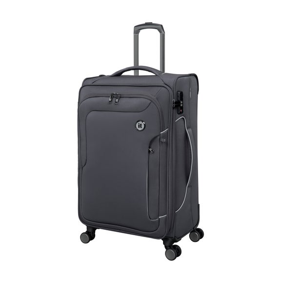 IT Luggage Teleported Soft Shell Suitcase