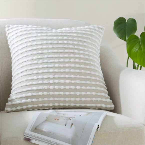 Click to view product details and reviews for Catherine Lansfield Stab Stitch Cushion.