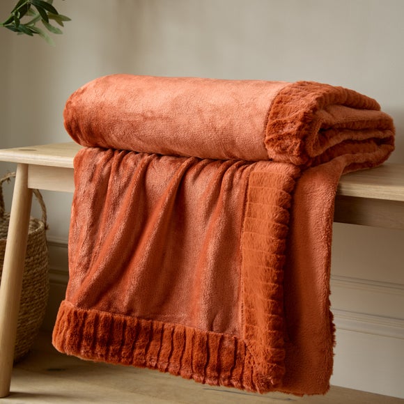 Click to view product details and reviews for Catherine Lansfield Faux Velvet 150cm X 200cm Throw Blanket.