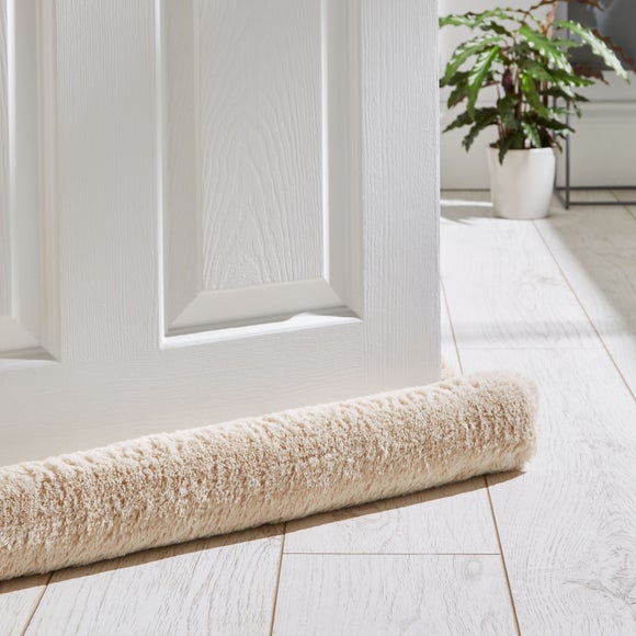Catherine Lansfield Faux Fur Double Sided Draught Excluder