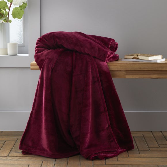 Click to view product details and reviews for Catherine Lansfield Raschel Velvet Touch Throw Blanket 200cm X 240cm.
