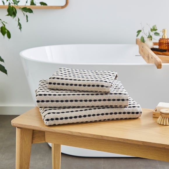 Turkish Popcorn Jacquard Towel