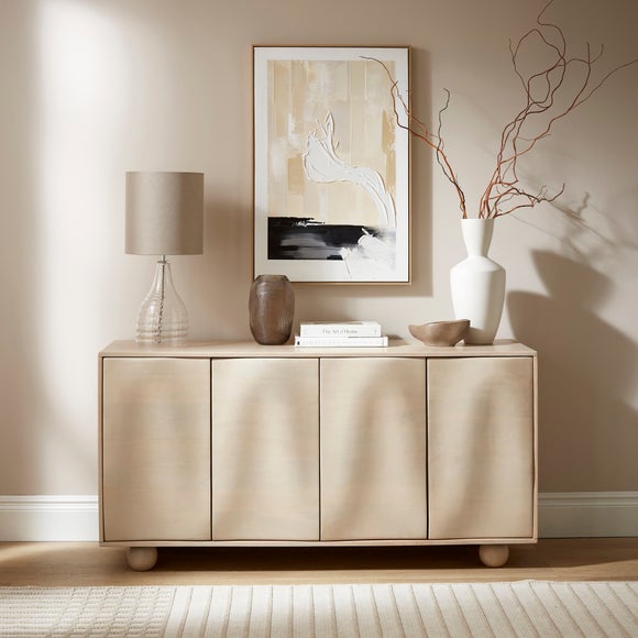 Artha Extra Wide Sideboard, Mango Wood