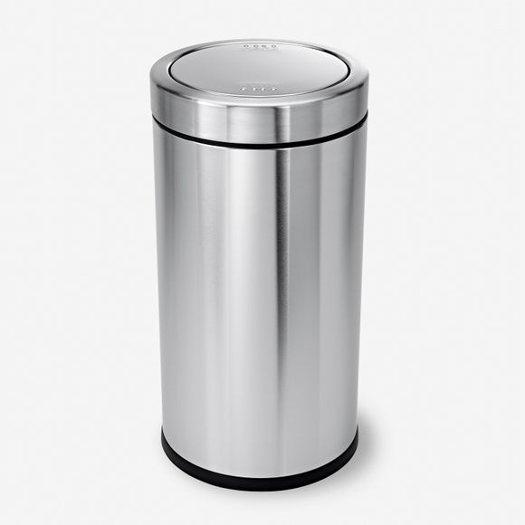 Click to view product details and reviews for Simplehuman 55l Stainless Steel Swing Top Bin.
