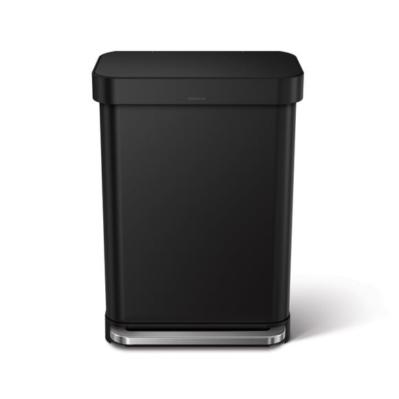 Simplehuman 55L Stainless Steel Rectangular Bin