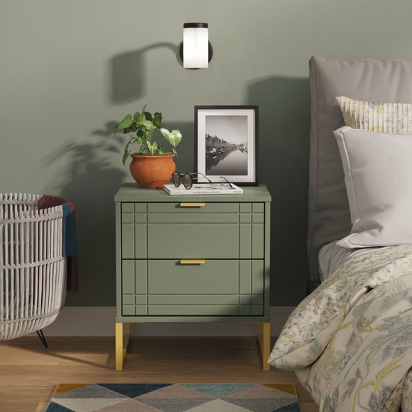 View Darlton 2 Drawer Bedside Table View Darlton 2 Drawer Bedside Table