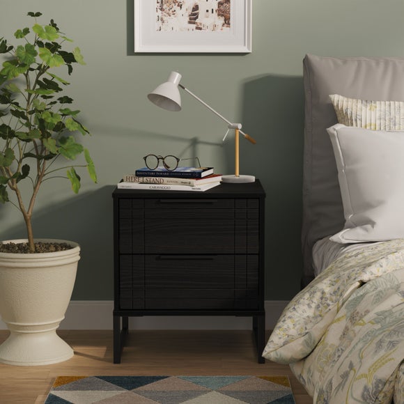 Darlton 2 Drawer Bedside Table