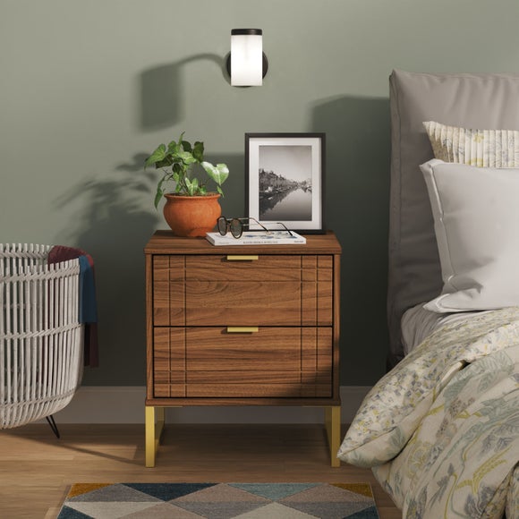 View Darlton 2 Drawer Bedside Table View Darlton 2 Drawer Bedside Table