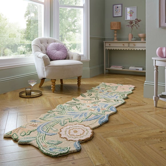 Click to view product details and reviews for Bryony Floral Shaped Wool Runner. Click to view product details and reviews for Bryony Floral Shaped Wool Runner.