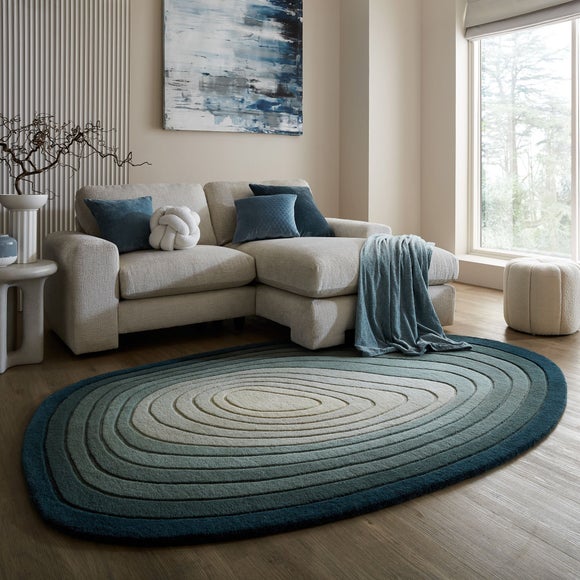 Puddle Ombre Wool Rug