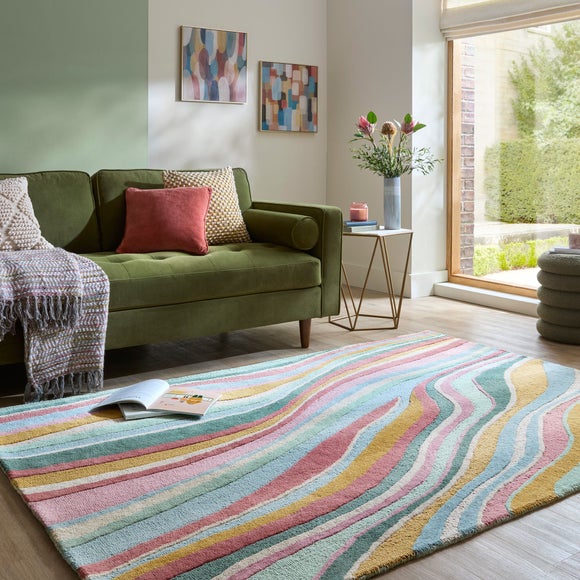 View Abstract Flow Wool Rug View Abstract Flow Wool Rug