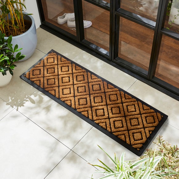 Diamond Coir Doormat