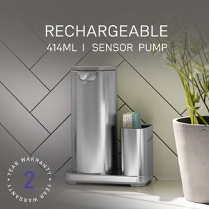 Simplehuman 414ml Rechargeable Liquid Sensor Pump With Caddy