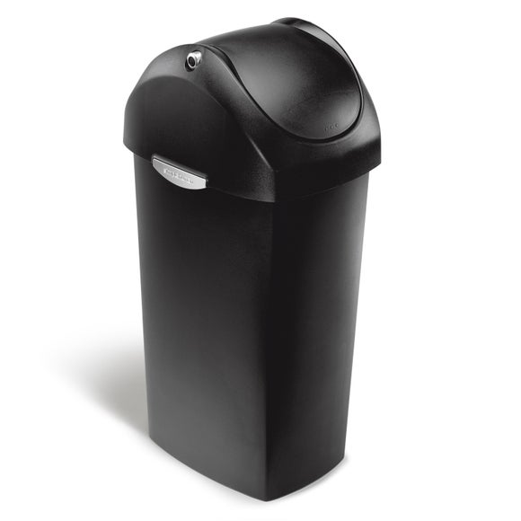 Simplehuman 60L Plastic Swing Lid Bin