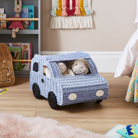 View Blue Car Storage Basket View Blue Car Storage Basket
