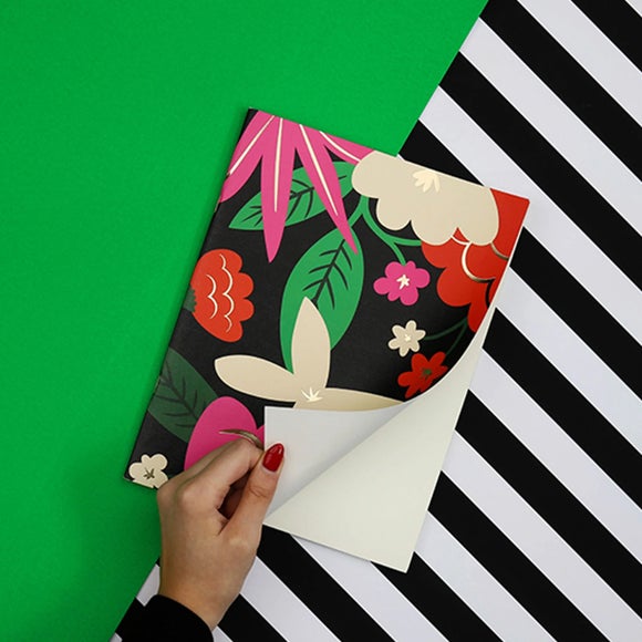 Photo of tache b5 floral sketchbook