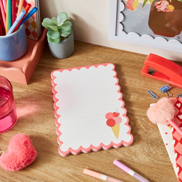 Click to view product details and reviews for Waters And Noble Wavy Edge Memo Pad.