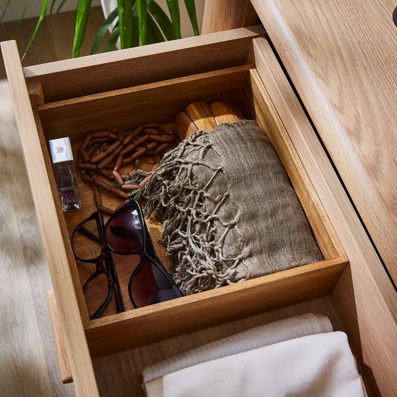 The Edited Life Large Square Wooden Drawer Organiser