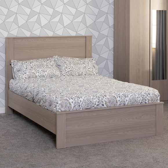View Paris Smoked Ash Effect Bed Frame View Paris Smoked Ash Effect Bed Frame