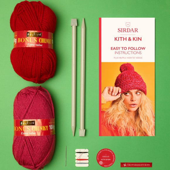 Giant Hat Knitting Kit