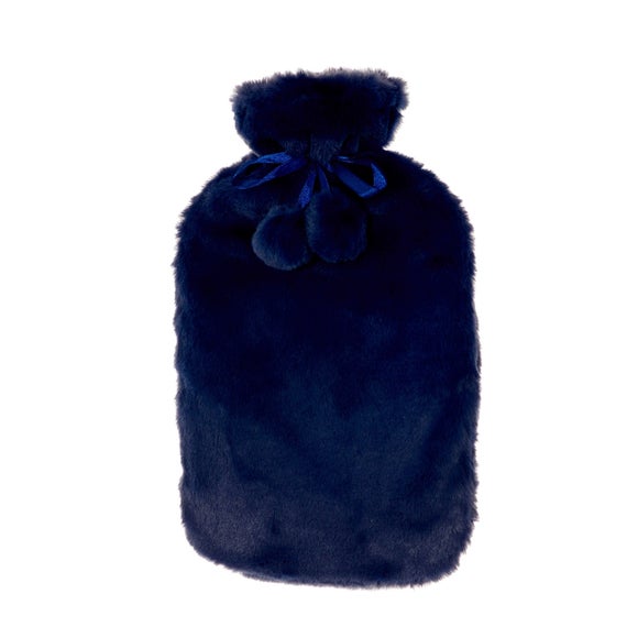 Aroma Home Faux Fur Hot Water Bottle