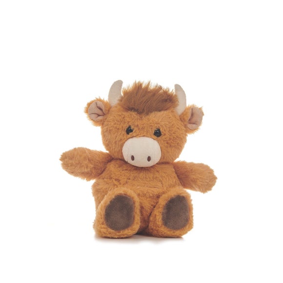 View Aroma Home Harris The Highland Cow Mini Microwaveable Hottie View Aroma Home Harris The Highland Cow Mini Microwaveable Hottie
