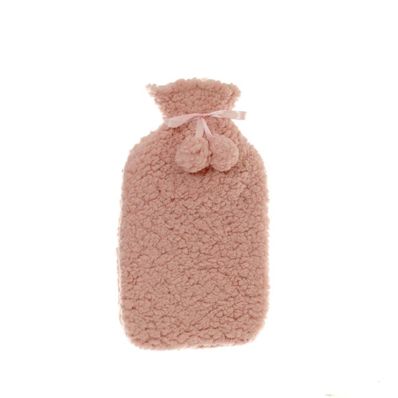 Aroma Home Pink Teddy Hot Water Bottle