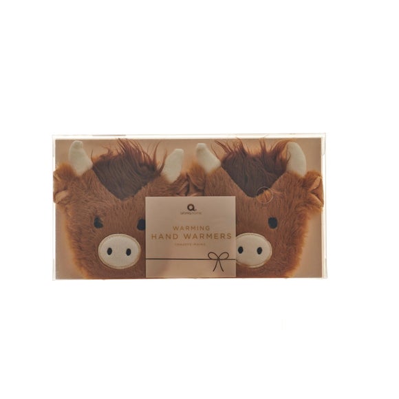 Aroma Home Highland Cow Hand Warmers