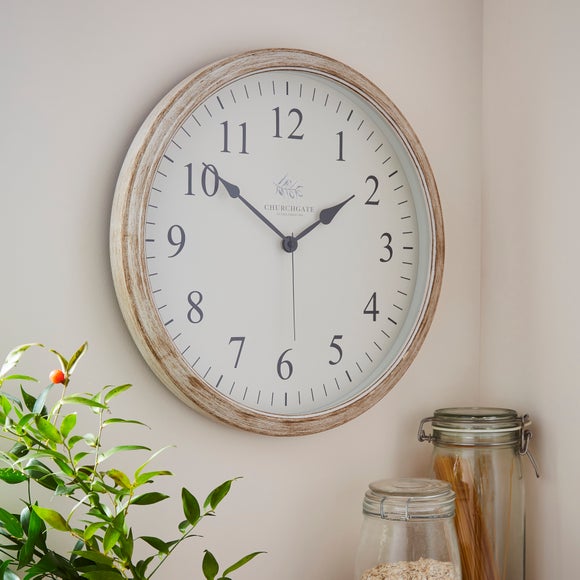 Churchgate Wooden Wall Clock