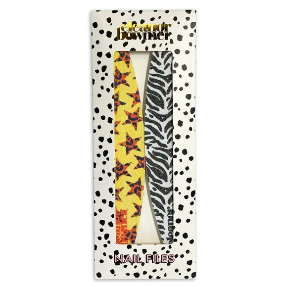 View Eleanor Bowmer Pack Of 2 Printed Nail Files View Eleanor Bowmer Pack Of 2 Printed Nail Files