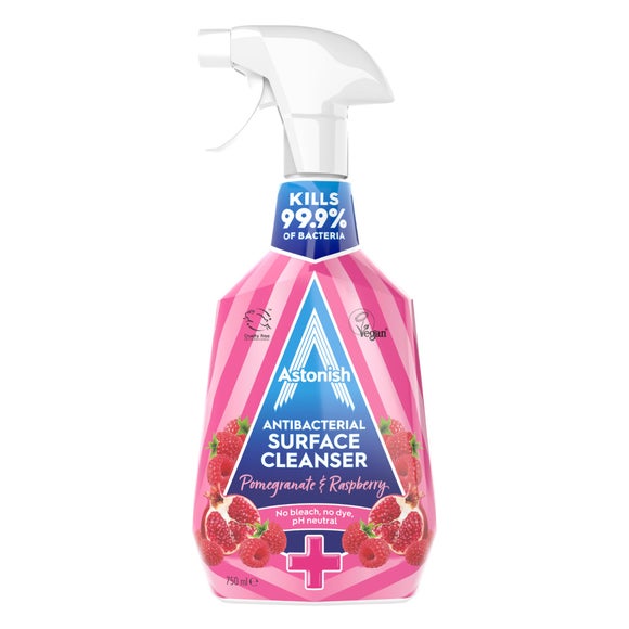 Astonish Anti-Bacterial Surface Cleanser Pomegranate Raspberry, 750ml