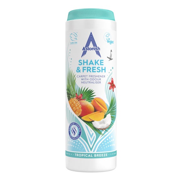 Astonish Carpet Shake and Fresh Tropical Breeze, 350g