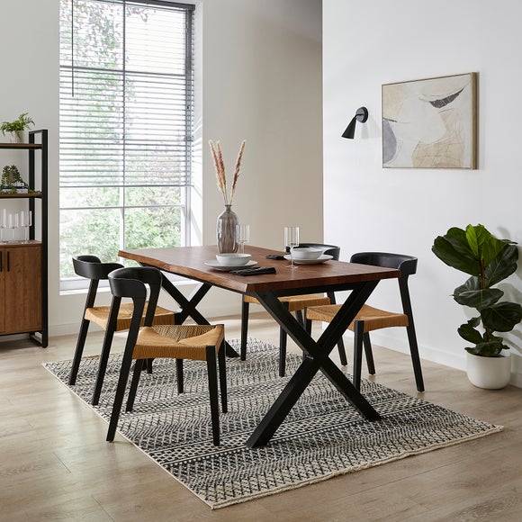 Click to view product details and reviews for Ezra 4 6 Seater Rectangular Extendable Dining Table 160 200cm. Click to view product details and reviews for Ezra 4 6 Seater Rectangular Extendable Dining Table 160 200cm.