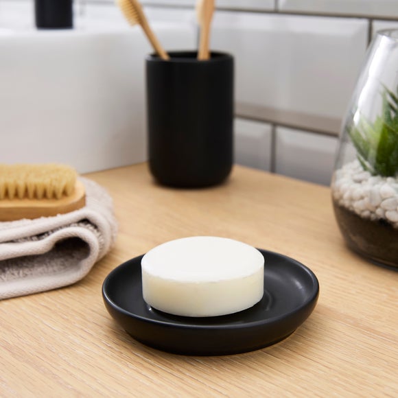 Click to view product details and reviews for Matte Black Soap Dish.