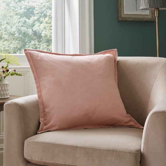 Contrast Oxford Edge Cotton Square Cushion Cover