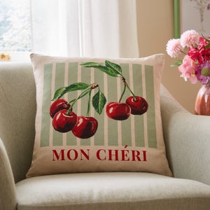 Mon Cheri Cotton Square Cushion Cover