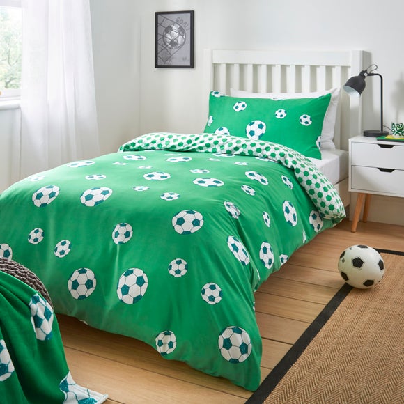 Click to view product details and reviews for Football Reversible Duvet Cover Pillowcase Set. Click to view product details and reviews for Football Reversible Duvet Cover Pillowcase Set.