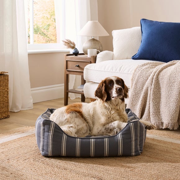 Click to view product details and reviews for Folkstone Stripe Box Pet Bed.