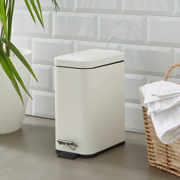 Slim 5L Bathroom Recycling Bin