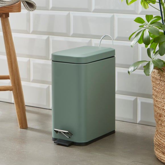 Slim 5L Bathroom Recycling Bin
