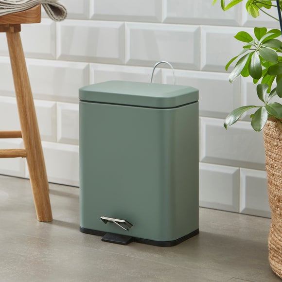 Rectangular 5L Bathroom Recycling Bin