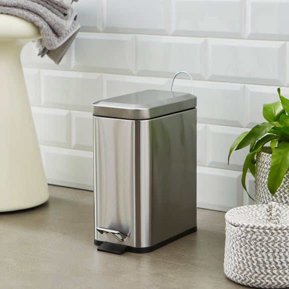Slim 5L Bathroom Bin