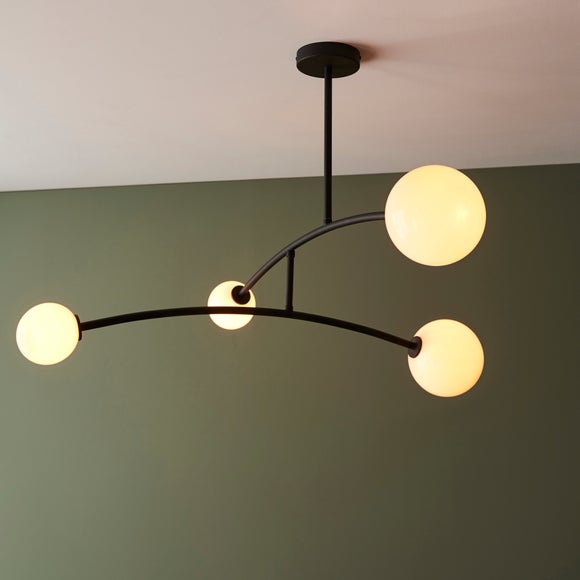 Return Vogue Nico 4 Light Semi Flush Ceiling Light