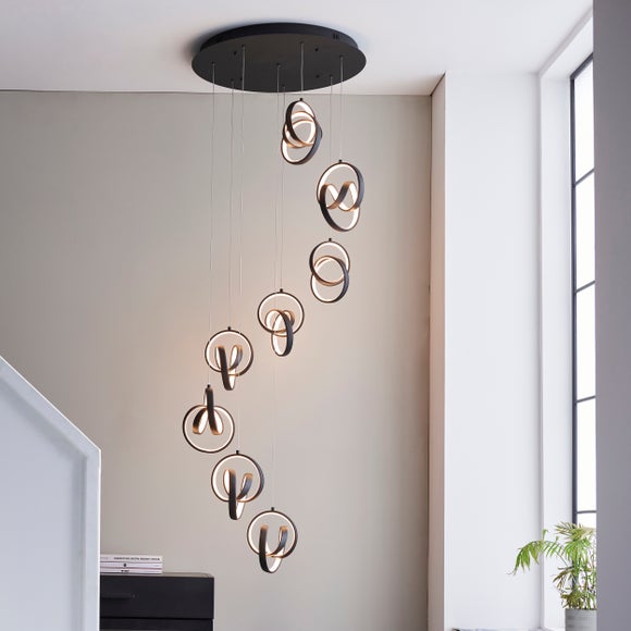 Return Vogue Rocco 8 Light Cluster Ceiling Light
